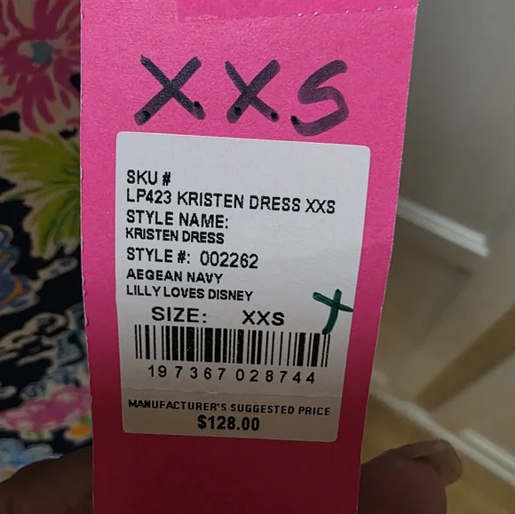 Lily Pulitzer Disney Inspired Floral Sleeveless Dress NWT - Picture 11 of 14